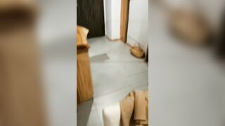 高跟吊带黑丝肥臀少妇道具自慰勾引老公激情啪啪