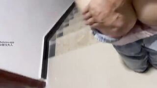 【母狗调教】暴力手段和心理暗示驯化出来的母狗